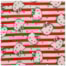 Tecido Natalino Hello Kitty Listrado 50cm x 150cm Cor 2859 Círculo