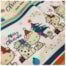 Tecido Natalino Hello Kitty Merry Christmas 50cm x 150cm Cor 2865 Círculo