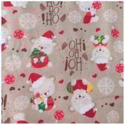 Tecido Natalino Tricoline 50cm x 150cm Ref.2759 Círculo Tecido Natalino Tricoline 50cm x 150cm Ref.2759 Círculo