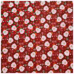 Tecido Natalino Tricoline Papai Noel 50cm x 150cm Cor 2898 Círculo