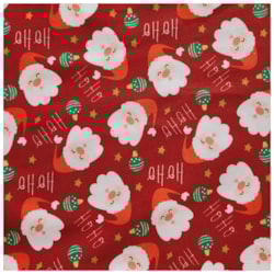 Tecido Natalino Tricoline Papai Noel 50cm x 150cm Cor 2898 Círculo
