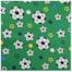 Tecido Tricoline 50cm x 150cm Bola e Estrelas Copa Cor 3030 Círculo