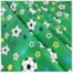 Tecido Tricoline 50cm x 150cm Bola e Estrelas Copa Cor 3030 Círculo