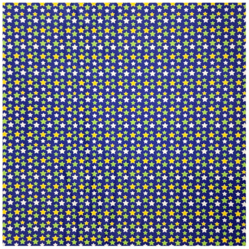 Tecido Tricoline 50cm x 150cm Estrelas Copa Cor 3031 Círculo