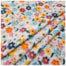 Tecido Tricoline 50cm x 150cm Flores Coloridas Ref 11126 Cor 01 Caldeira