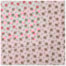 Tecido Tricoline 50cm x 150cm Flores Vermelhas Cor 09 Caldeira