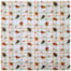 Tecido Tricoline 50cm x 150cm Folhas Cor 03 Caldeira