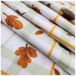 Tecido Tricoline 50cm x 150cm Folhas Cor 03 Caldeira Tecido Tricoline 50cm x 150cm Folhas Cor 03 Caldeira