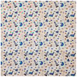 Tecido Tricoline 50cm x 150cm Fundo do Mar Cor 01 Caldeira Tecido Tricoline 50cm x 150cm Fundo do Mar Cor 01 Caldeira