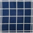Tecido Tricoline 50cm x 150cm Grid Azul Com Branco Ref 7324 Cor 09 Caldeira