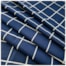 Tecido Tricoline 50cm x 150cm Grid Azul Com Branco Ref 7324 Cor 09 Caldeira