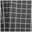 Tecido Tricoline 50cm x 150cm Grid Preto Com Branco Ref 7324 Cor 01 Caldeira