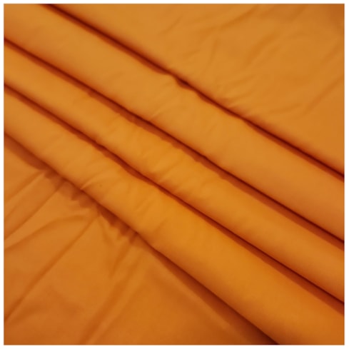 Tecido Tricoline 50cm x 150cm Liso Laranja Cor 1552 Círculo