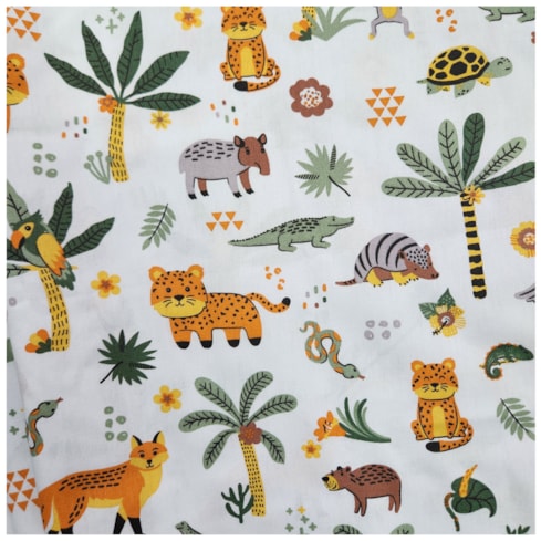 Tecido Tricoline 50cm x 150cm Pantanal Caldeira