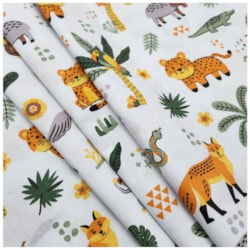 Tecido Tricoline 50cm x 150cm Pantanal Caldeira