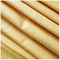 Tecido Tricoline 50cm x 150cm Poá Amarelo Cor 2966 Círculo