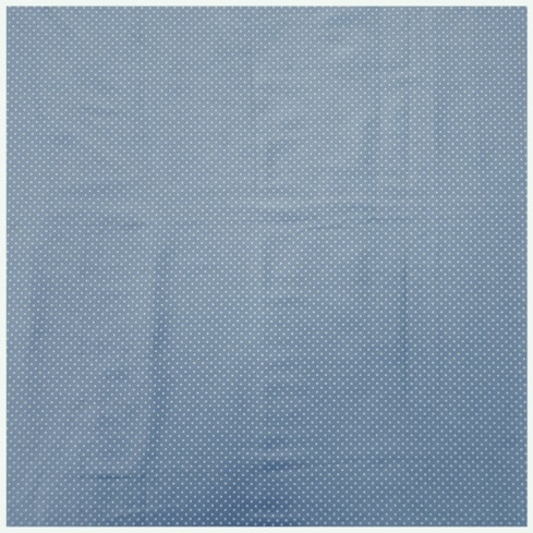 Tecido Tricoline 50cm X 150cm Poá Azul Claro Ref 29402 Cor 03 Caldeira