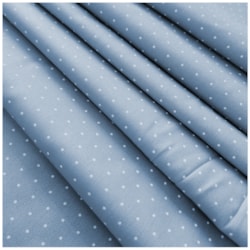 Tecido Tricoline 50cm x 150cm Poá Azul Cor 2975 Círculo