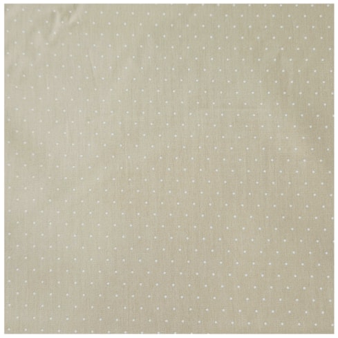 Tecido Tricoline 50cm x 150cm Poá Bege Cor 2961 Círculo