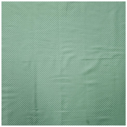 Tecido Tricoline 50cm X 150cm Poá Verde Claro Ref 29402 Cor 69 Caldeira