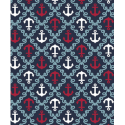 Tecido Tricoline Ancoras Az Ref 2239 50cm x 150cm 100% Algodão Círculo Tecido Tricoline Ancoras Az Ref 2239 50cm x 150cm 100% Algodão Círculo