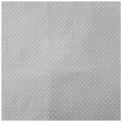 Tecido Tricoline Cinza Poá 50cm x 150cm Cor 1618 Círculo