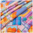 Tecido Tricoline de Festa Junina 50cm x 150cm Corações Cor 2829 Círculo