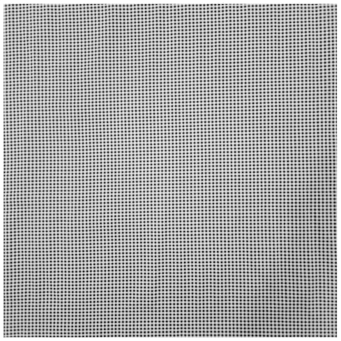 Tecido Tricoline de Festa Junina 50cm x 150cm Xadrez Preto Círculo