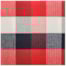 Tecido Tricoline de Festa Junina 50cm x 150cm Xadrez Vermelho Caldeira