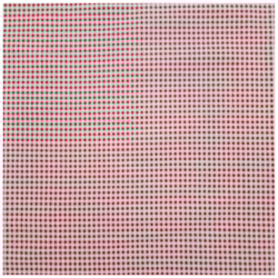 Tecido Tricoline de Festa Junina 50cm x 150cm Xadrez Vermelho Círculo