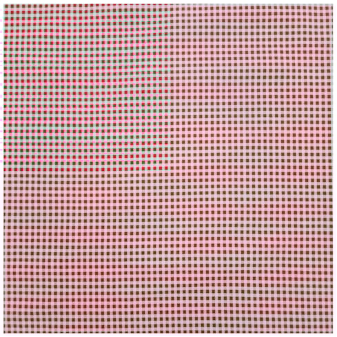 Tecido Tricoline de Festa Junina 50cm x 150cm Xadrez Vermelho Círculo