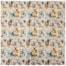 Tecido Tricoline de Páscoa 50cm x 150cm Coelho e Flores Cor 2805 Círculo