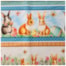 Tecido Tricoline de Páscoa Barrado 50cm x 150cm Coelhos Cor 2735 Círculo