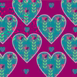 Tecido Tricoline Para Artesanato - 5070 - Corações - 100cm x 150cm - Peripan Tecido Tricoline Para Artesanato - 5070 - Corações - 100cm x 150cm - Peripan