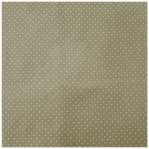Tecido Tricoline Verde Oliva Poá 50cm x 150cm Caldeira