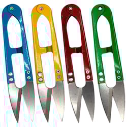 Tesoura de Arremate Colorida Com 11CM Mantovani