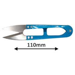 Tesoura de Arremate Colorida Com 11CM Mantovani