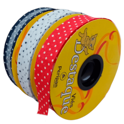 VIÉS PERIPAN 9800 TRICOLINE ESTAMPADO 35MM COM 20 METROS VIÉS PERIPAN 9800 TRICOLINE ESTAMPADO 35MM COM 20 METROS