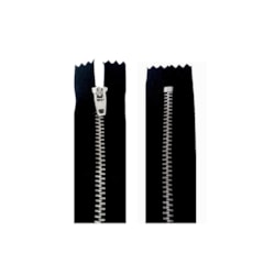 Zíper de Metal Médio Fixo Niquel 4cm BZ 10 Unidades Zíper de Metal Médio Fixo Niquel 4cm BZ 10 Unidades