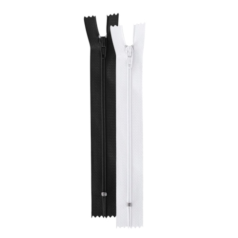 Ziper de Nylon Fixo Rey 18cm com 10 unidades