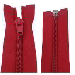 Zíper Destacável de Nylon Grosso 80cm com 10 Unidades ZR