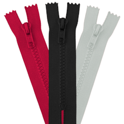 Zíper Fixo Vislon 20Cm com 10 Unidades ZR