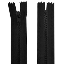 ZÍPER IMPORTADO VISLON FIXO 12CM COM 10 UNIDADES NYBC