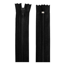 Zíper Nylon Fixo 12CM Com 10 Unidades NYBC