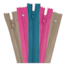 Zíper Nylon Fixo Fino 30cm Nº 3 com 10 Unidades ZR
